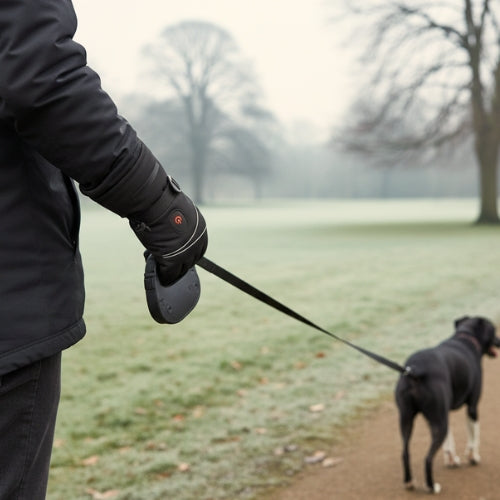 Rechargeable Heated Gloves – Waterproof, Touchscreen, 3 Heat Levels